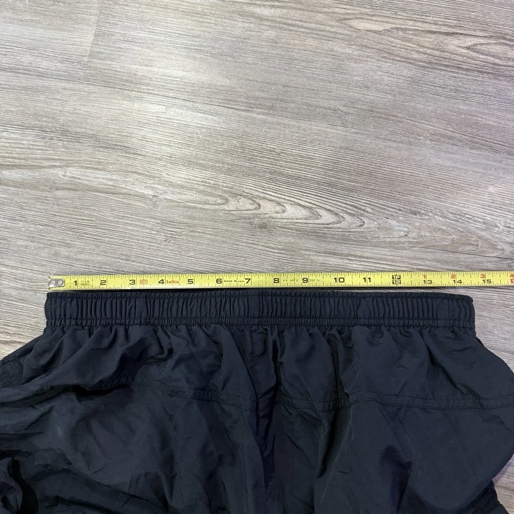 Nike Men's XL‎ Vintage 90s Red Swoosh Swim Trunk Shorts